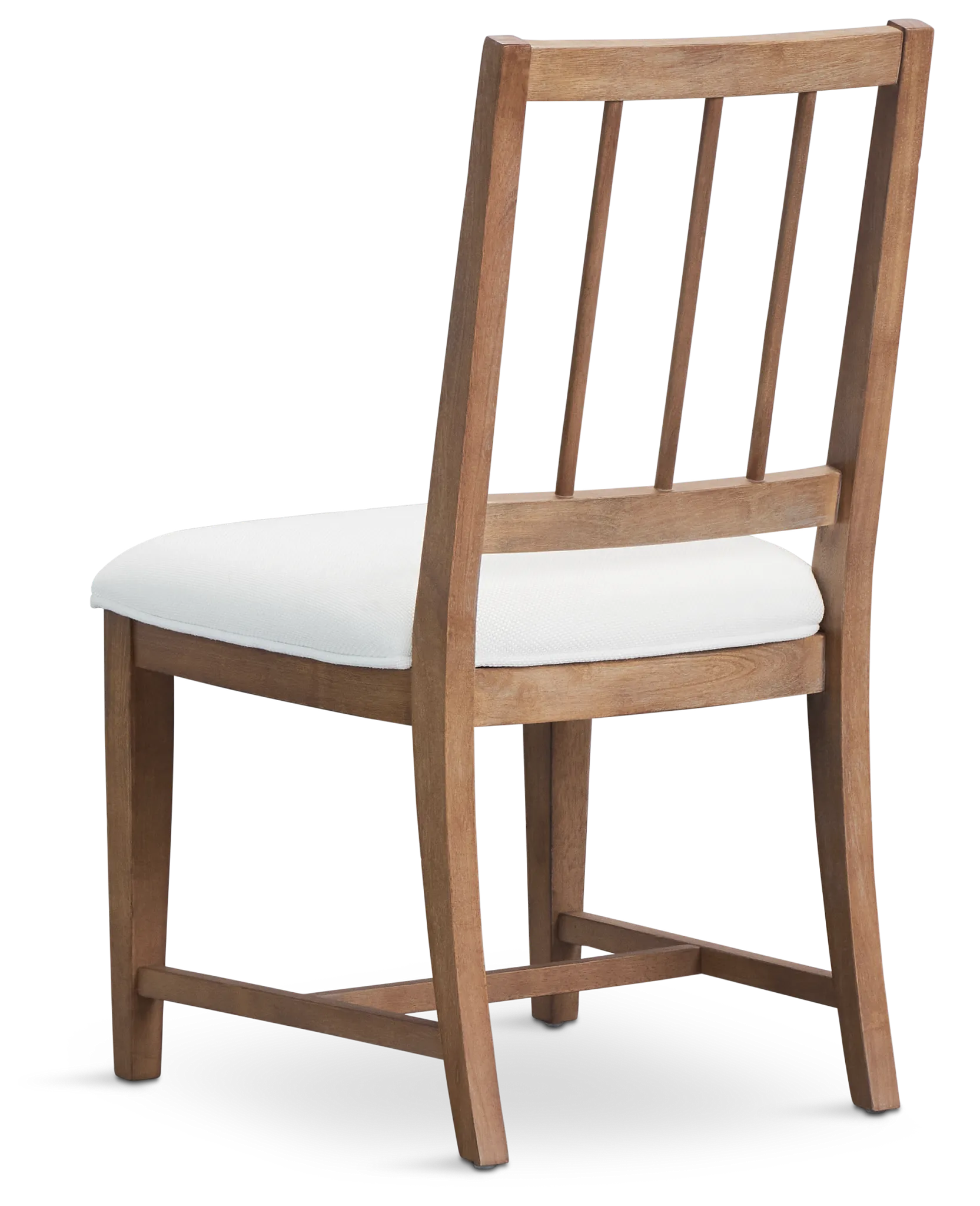 Provo White Upholstered Side Chair