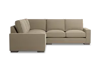 Edgewater Elite Taupe Small Two-arm Sectional