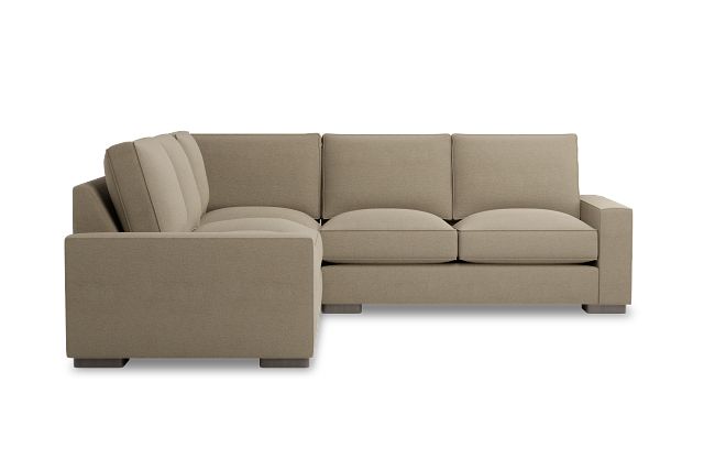 Edgewater Elite Taupe Small Two-arm Sectional