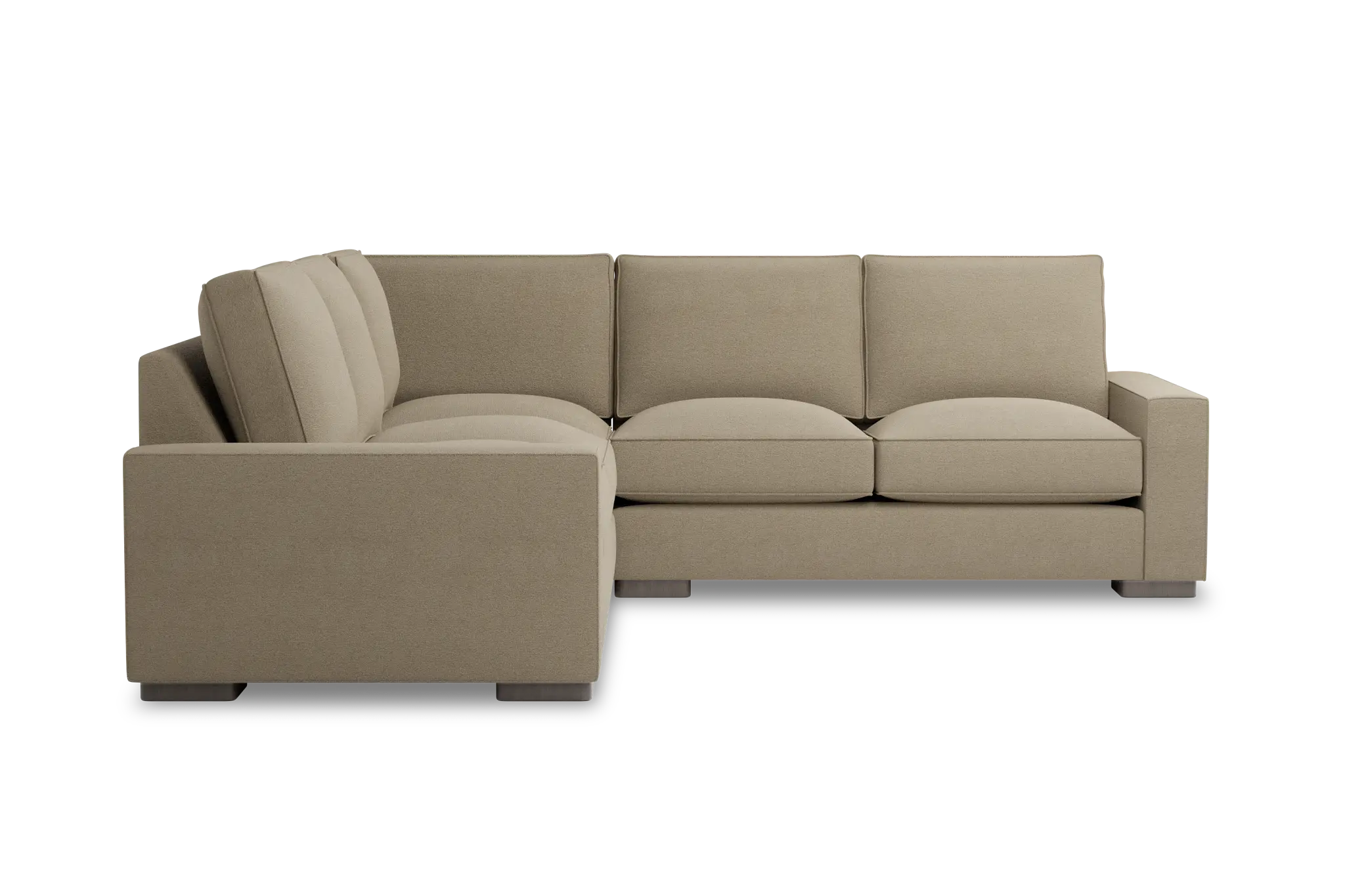 Edgewater Elite Taupe Small Two-arm Sectional Edgewater Elite Taupe Small Two-arm Sectional