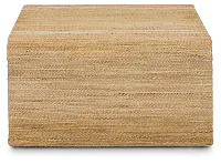 Nantucket Light Tone Woven Coffee Table