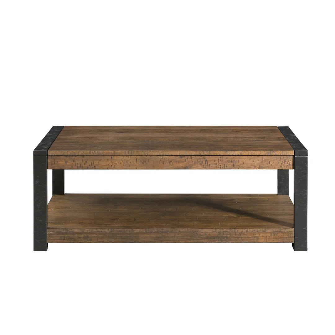 Hanan Mid Tone Rectangular Coffee Table
