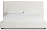 Grayton Natural Beauty Beige 54" Upholstered Platform Bed