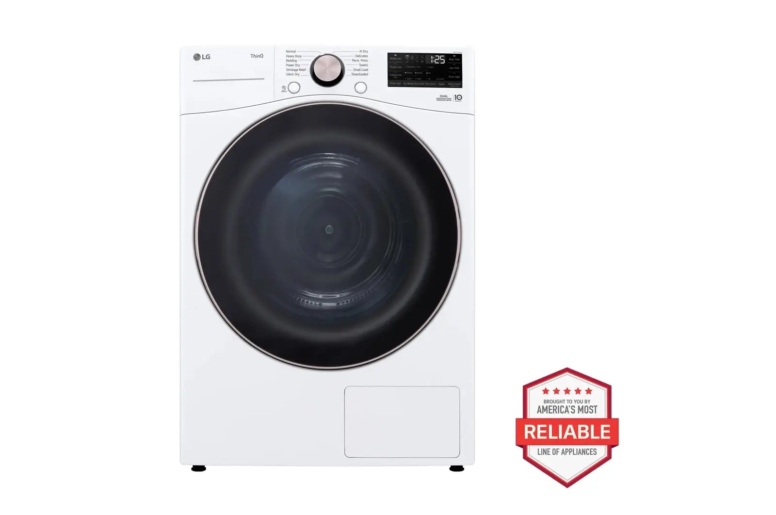 Lg 4002 Series White Front Load Electric Dryer Lg 4002 Series White Front Load Electric Dryer