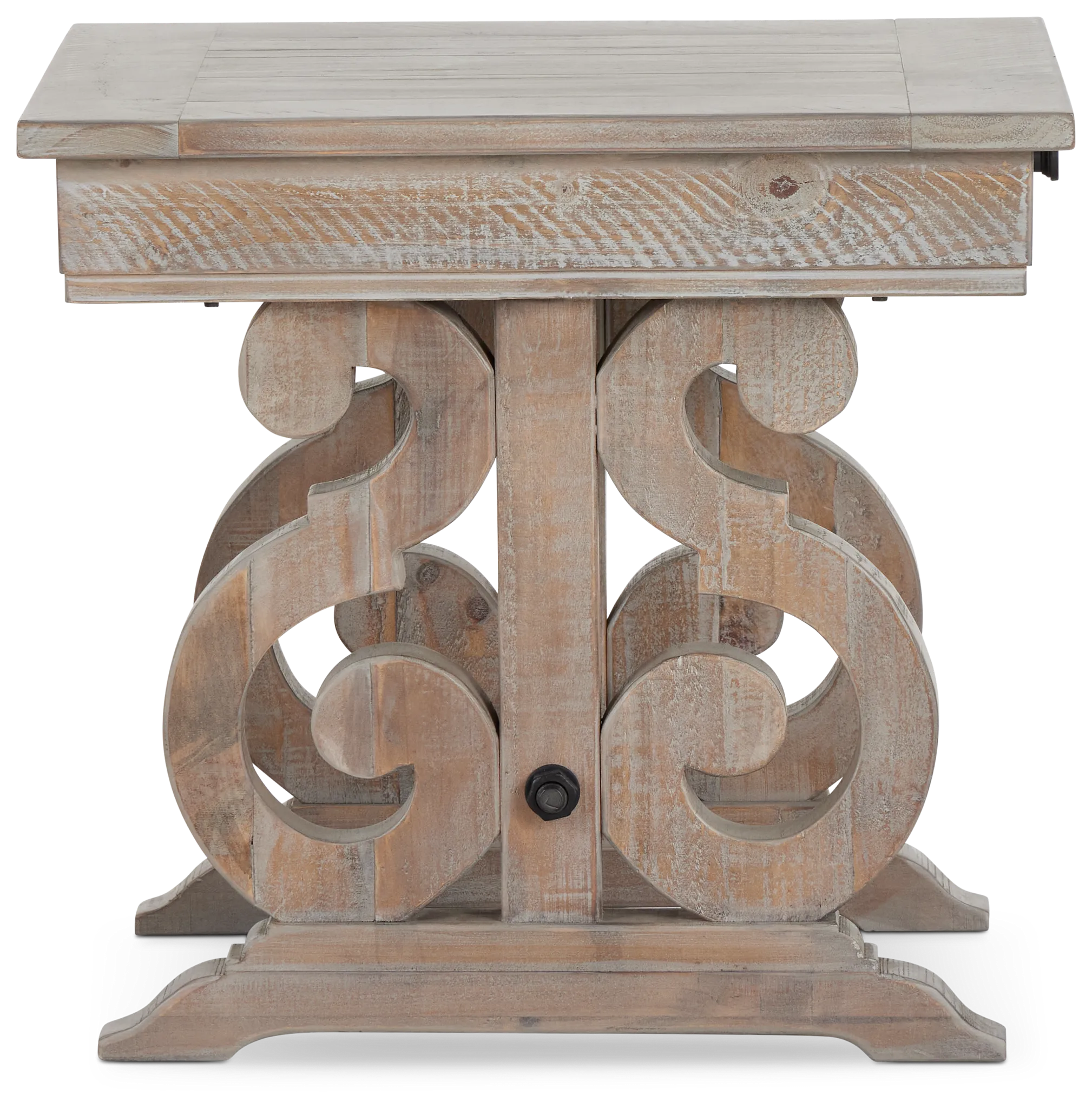 Sonoma Light Tone Storage End Table