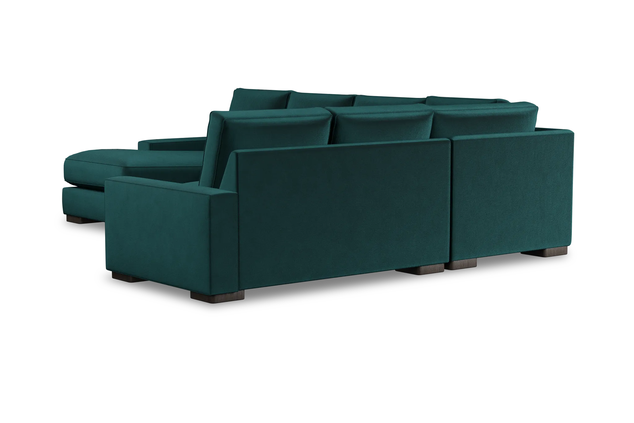 Edgewater Joya Teal Medium Left Chaise Sectional