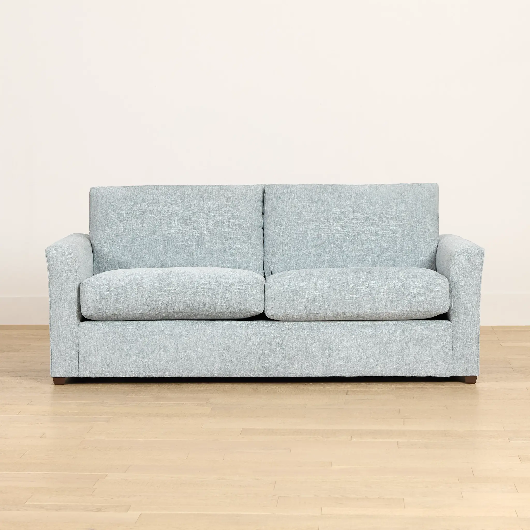 Shore Light Blue Fabric Memory Foam Sleeper Shore Light Blue Fabric Memory Foam Sleeper