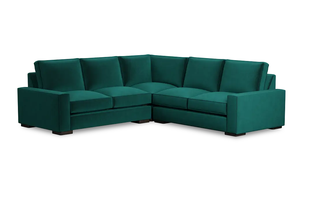 Edgewater Joya Green Small Two-arm Sectional Edgewater Joya Green Small Two-arm Sectional