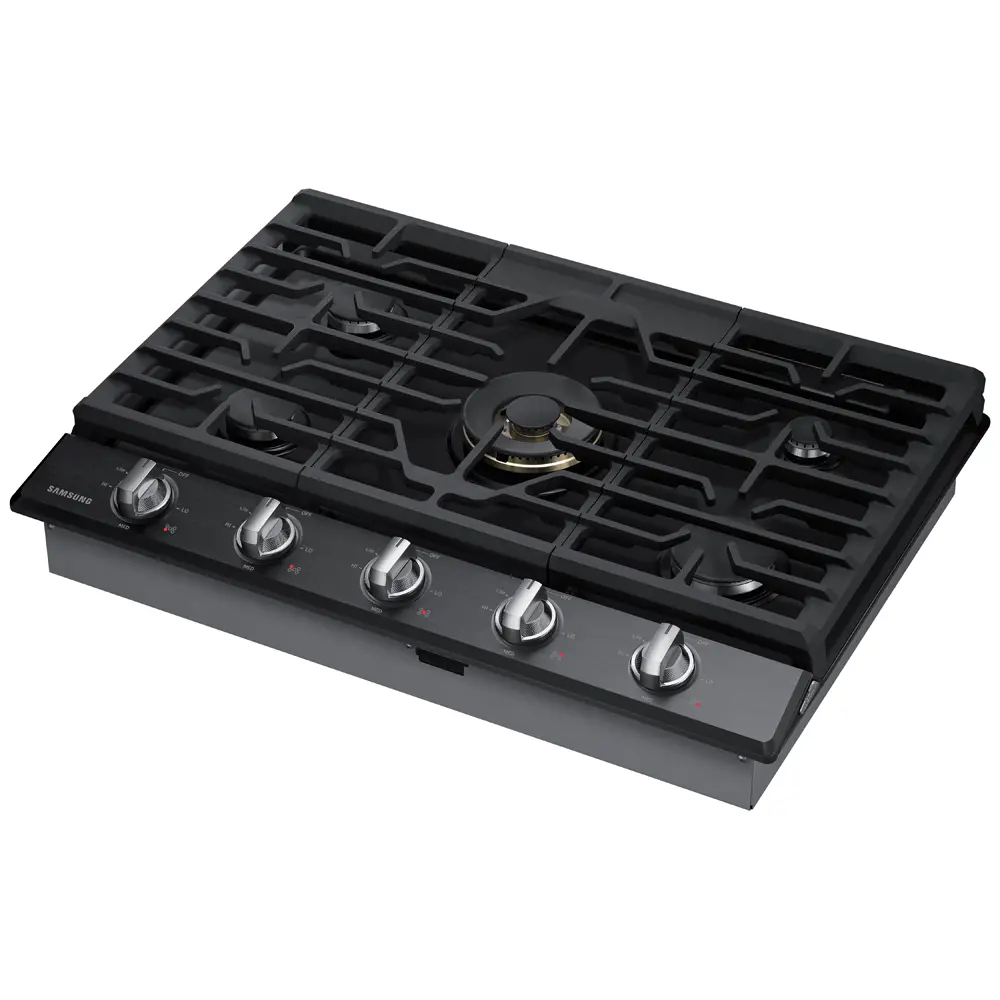 Samsung 7755 Series Black 30" Gas Cook Top Samsung 7755 Series Black 30" Gas Cook Top