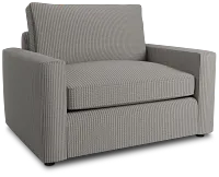 Siesta Lucy Light Beige Fabric Memory Foam Sleeper