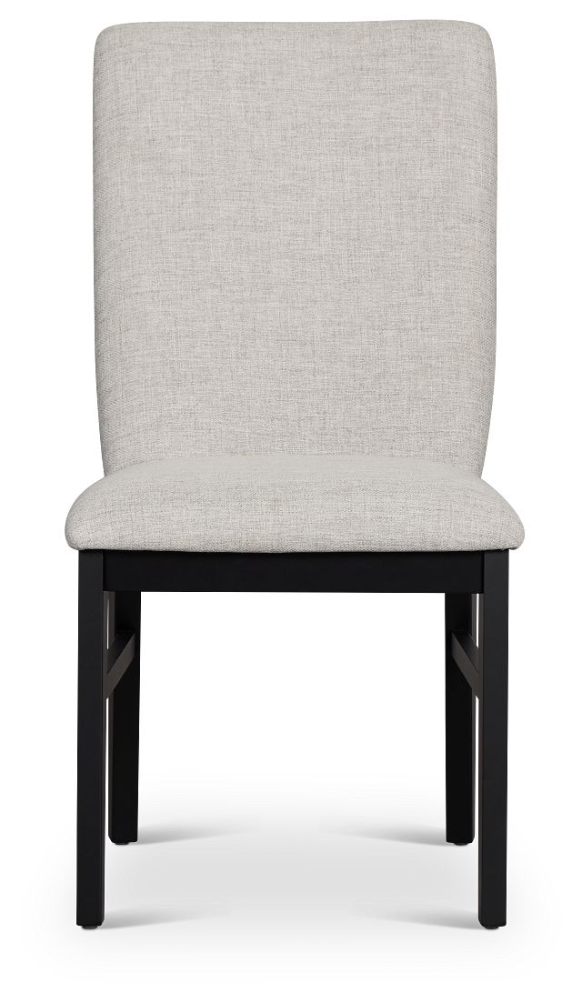 Riverdale Black Upholstered Side Chair