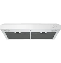 Ge 5305 Series White 30" Undercabinet Vent Hood