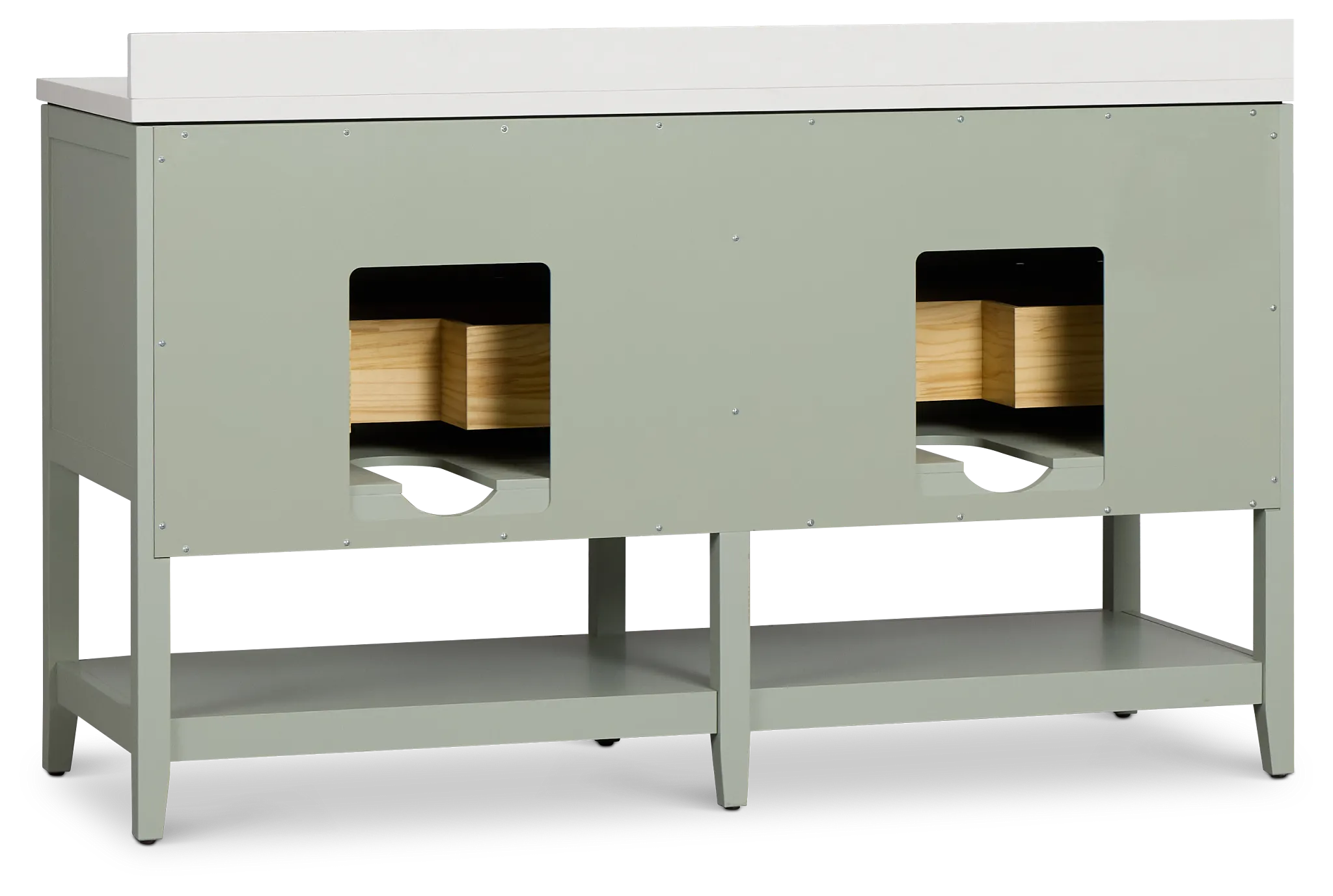 Alden Green 60" Double Bathroom Vanity