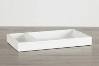 Ramble White Wood Tray