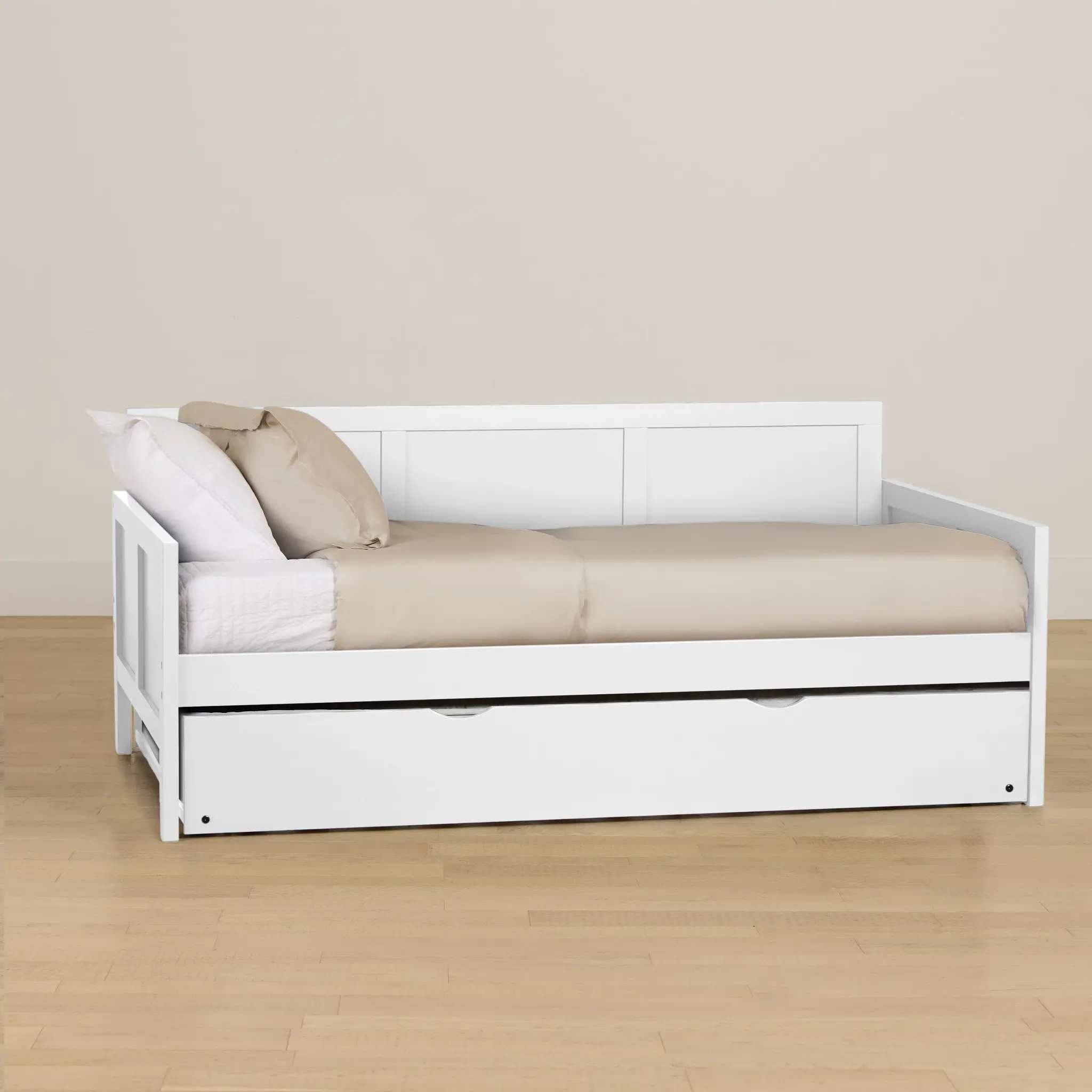 Charleston White Panel Trundle Bed Charleston White Panel Trundle Bed