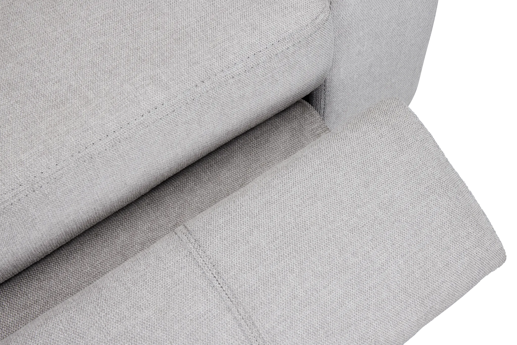 Callum Light Gray Fabric Power Recliner