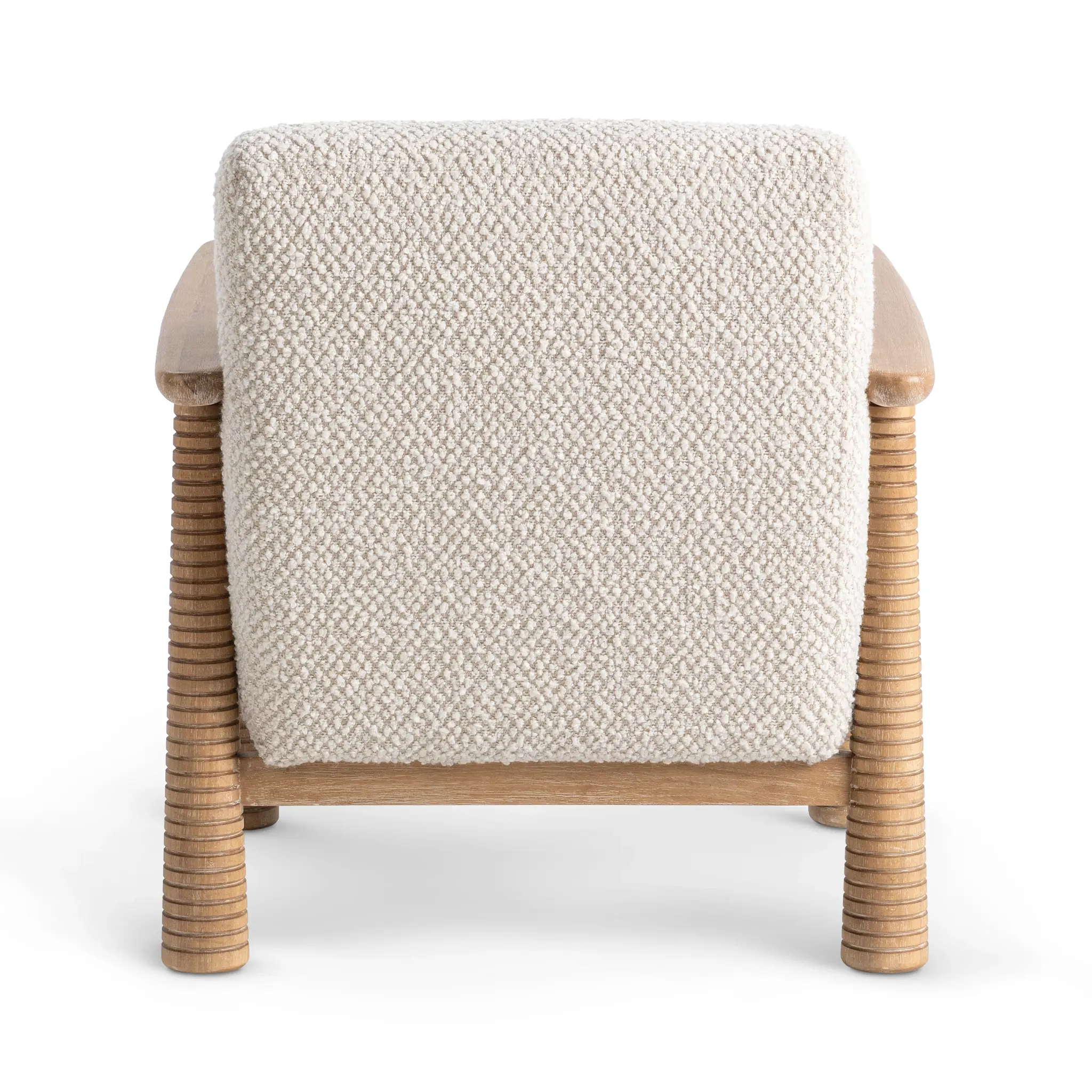 Cozy Beige Fabric Accent Chair Cozy Beige Fabric Accent Chair