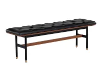 Molli Black Uph Bench