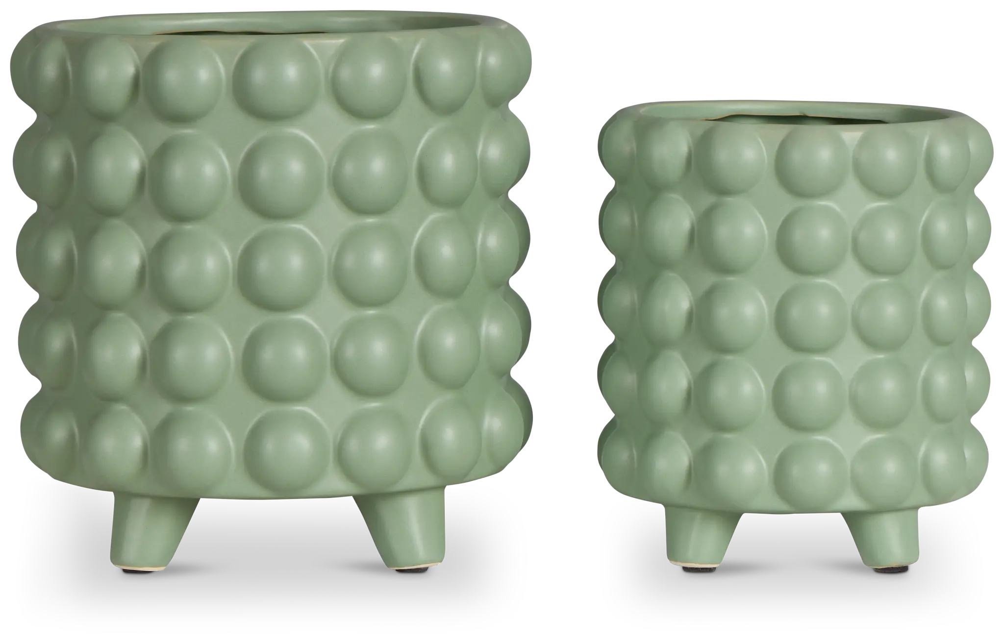 Cappi Light Green Set Of 2 Planter Cappi Light Green Set Of 2 Planter