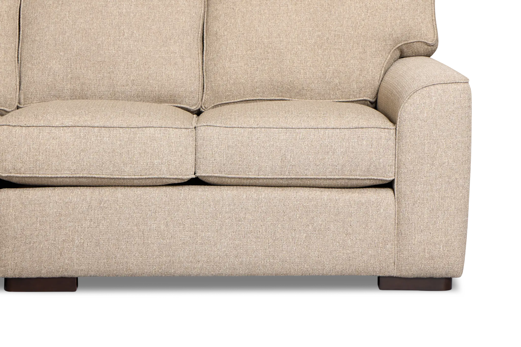 Sinclair Brown Fabric Medium Two-arm Sectional Sinclair Brown Fabric Medium Two-arm Sectional