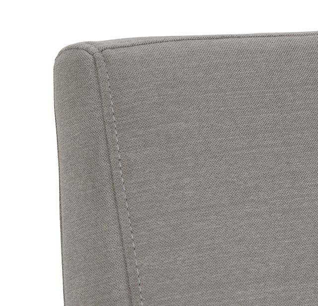 Miami Light Gray Fabric Upholstered Side Chair