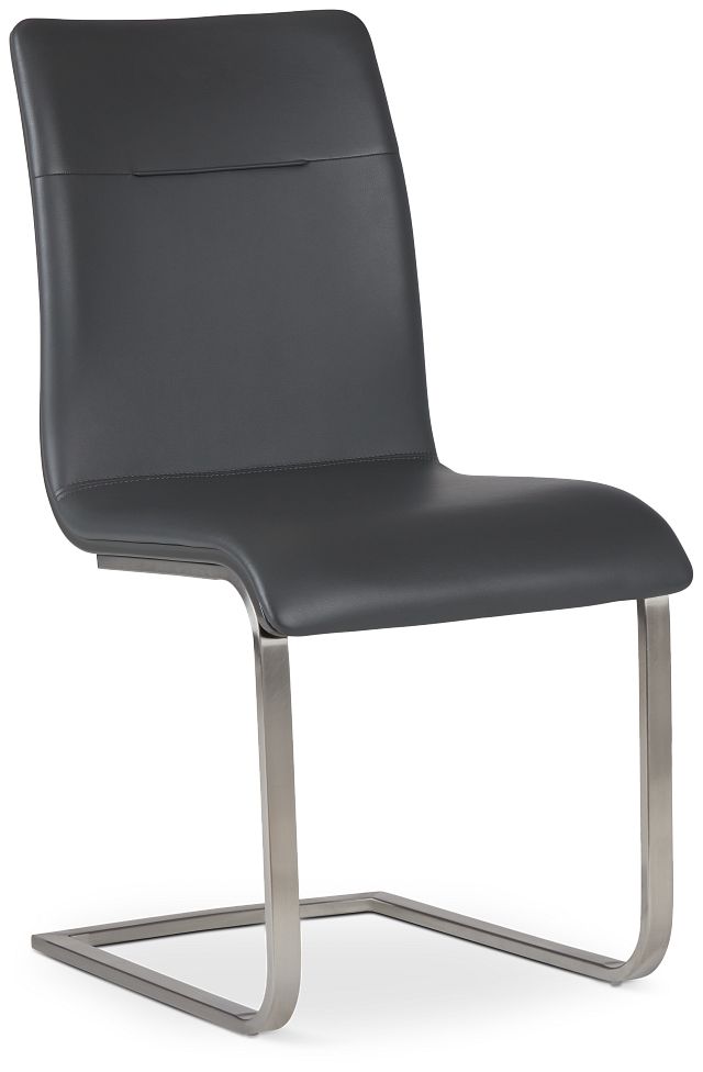 Drake Gray Upholstered Side Chair (2)