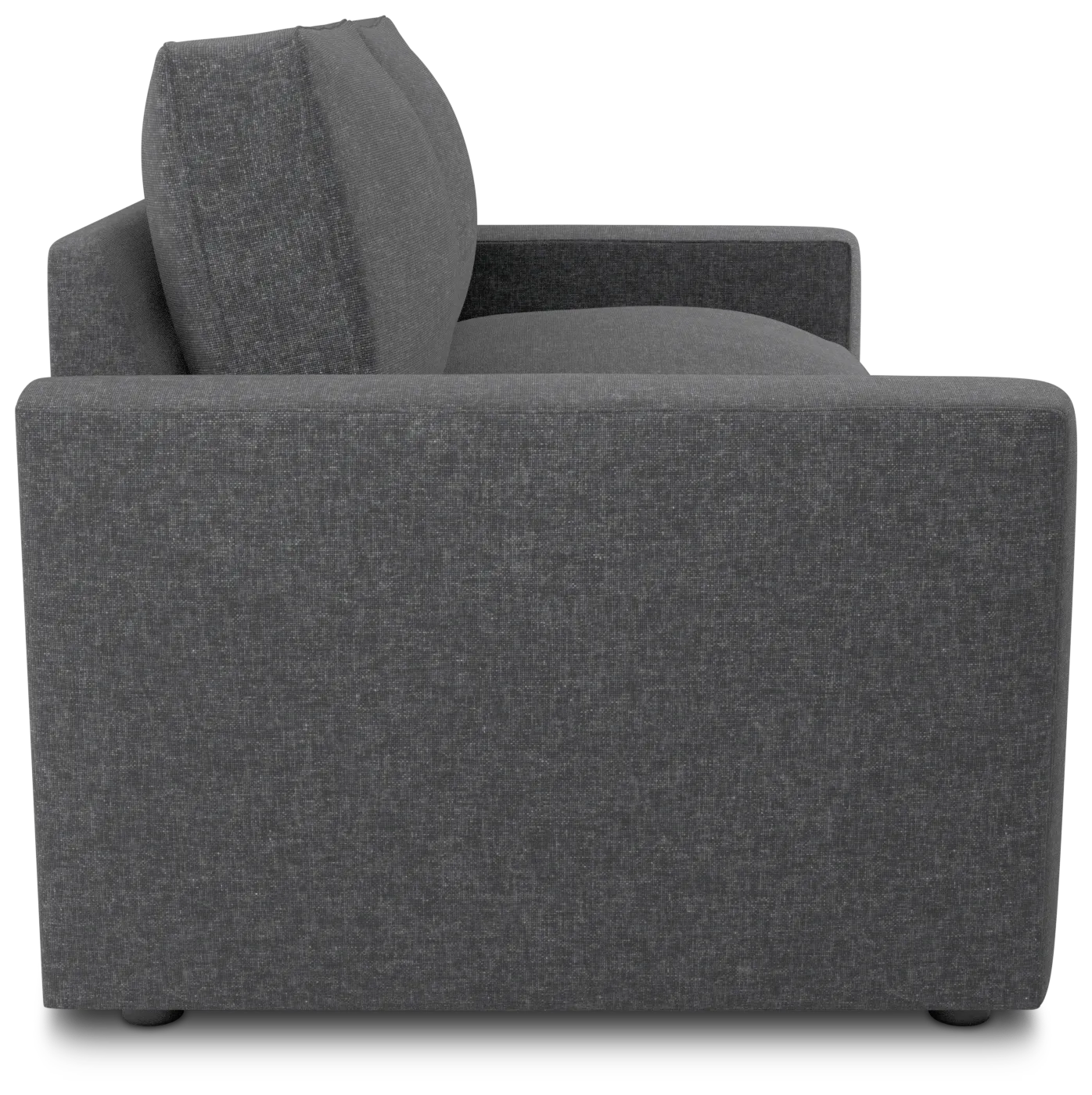 Siesta Delray Dark Gray Fabric Memory Foam Sleeper