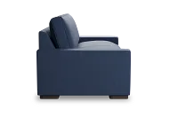 Edgewater Revenue Dark Blue 84" Sofa W/ 2 Cushions