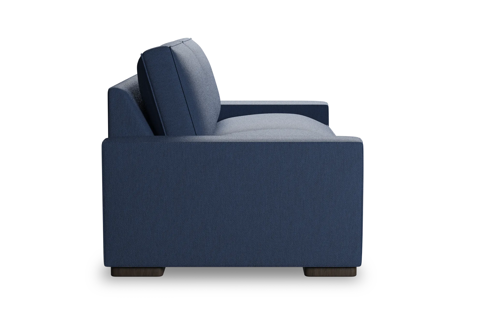 Edgewater Revenue Dark Blue 84" Sofa W/ 2 Cushions