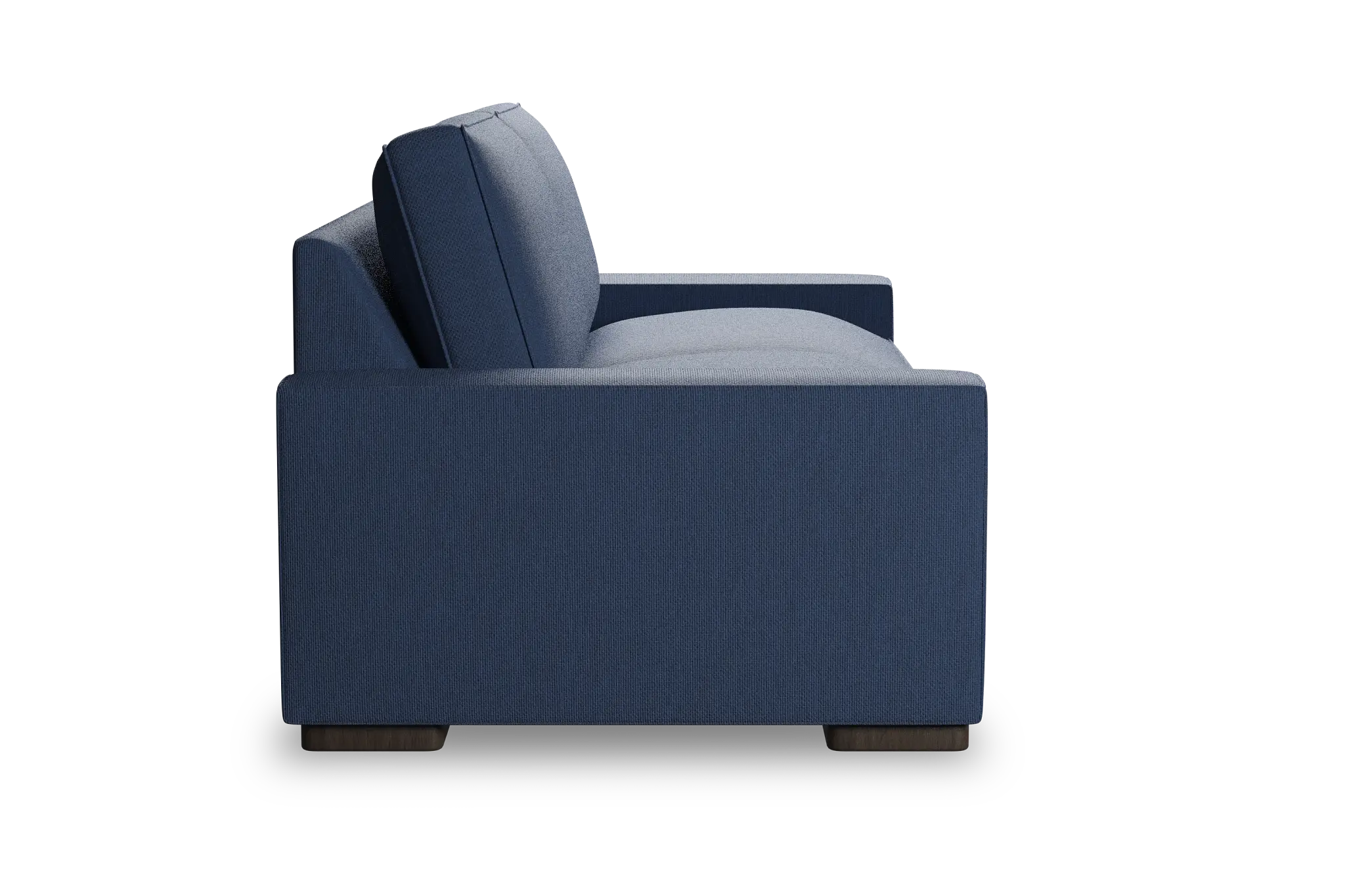 Edgewater Revenue Dark Blue 84" Sofa W/ 2 Cushions Edgewater Revenue Dark Blue 84" Sofa W/ 2 Cushions