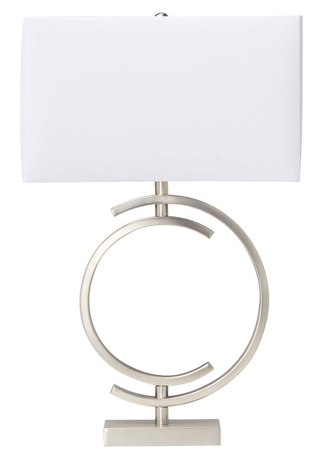 Circle Metal Table Lamp