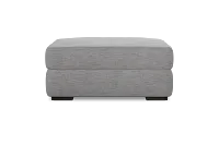 Edgewater Maguire Gray Ottoman