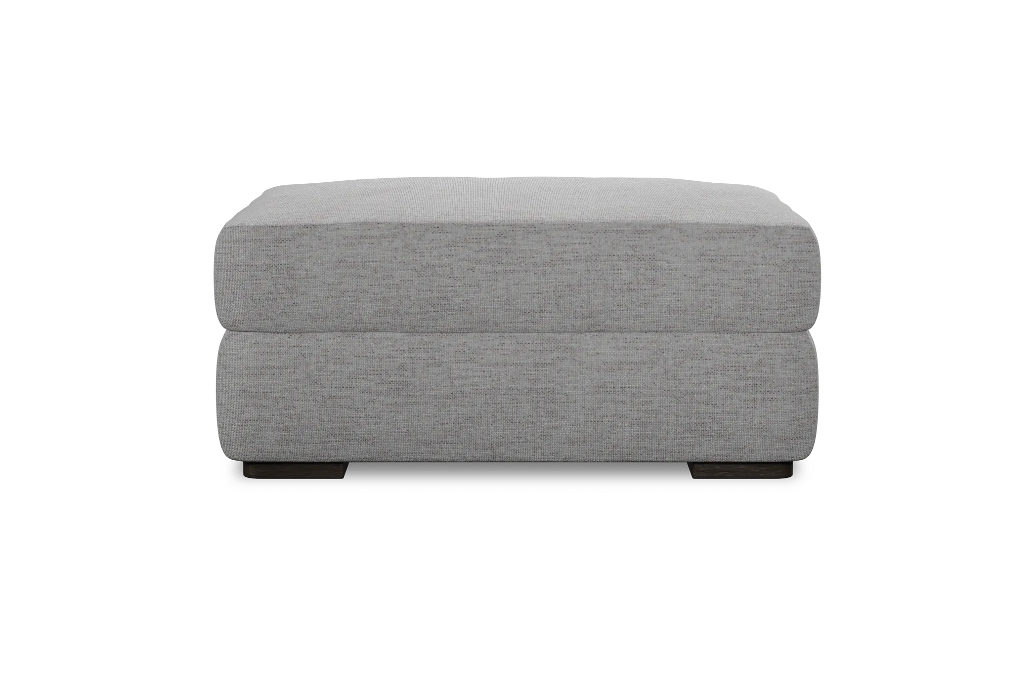 Edgewater Maguire Gray Ottoman