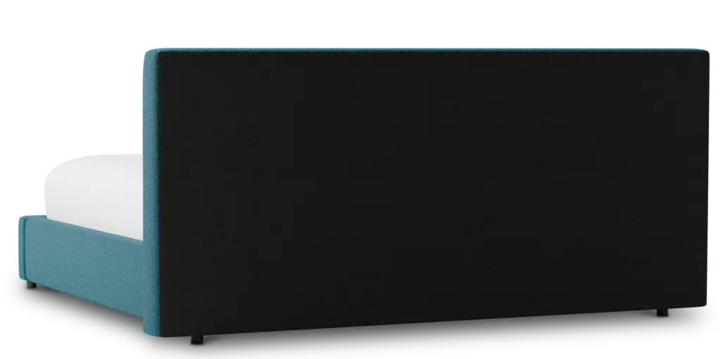 Grayton Elite Teal 44" Upholstered Platform Bed Grayton Elite Teal 44" Upholstered Platform Bed