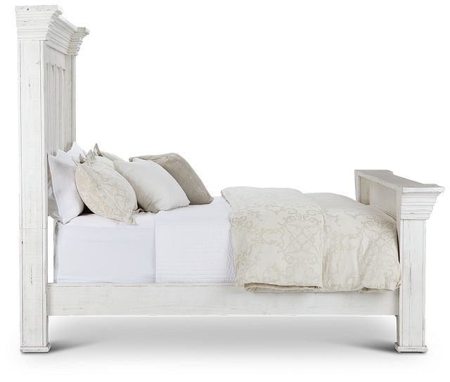 Davenport White Panel Bed