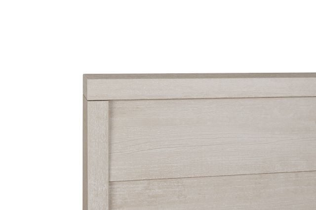 Capraia Light Tone Panel Bed