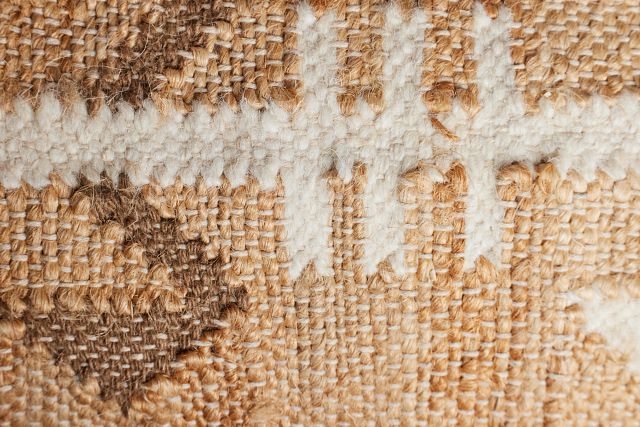 Butan Light Brown Lumbar Accent Pillow
