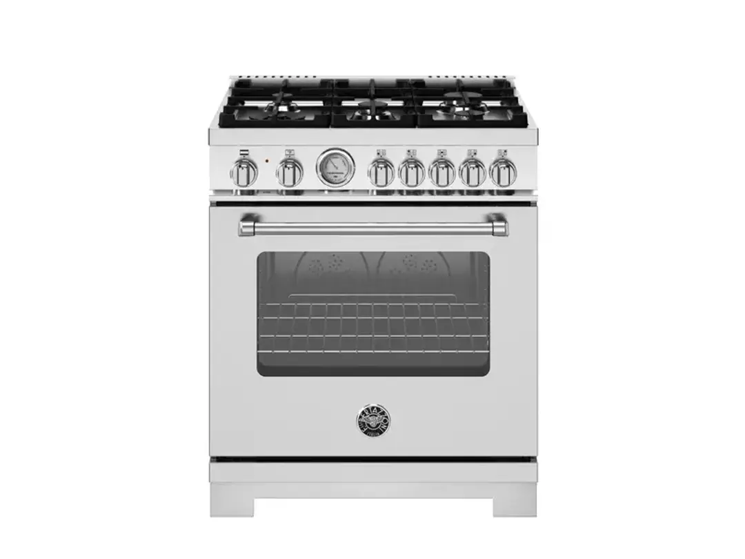 Bertazzoni 305 Series Stainless Steel 30" Dual Fuel Range Bertazzoni 305 Series Stainless Steel 30" Dual Fuel Range