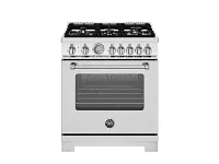 Bertazzoni 305 Series Stainless Steel 30" Dual Fuel Range