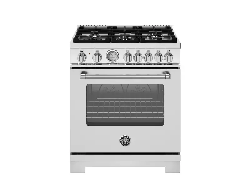 Bertazzoni 305 Series Stainless Steel 30" Dual Fuel Range