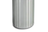 Katrin Glass Round End Table