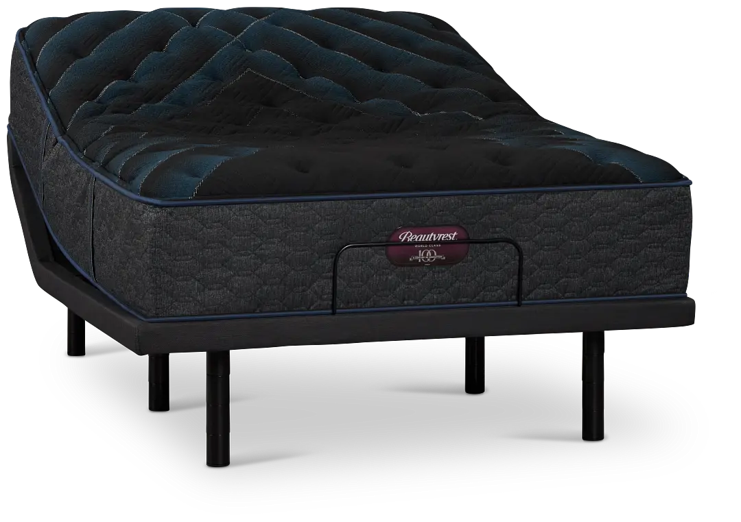 Simmons Beautyrest World Class Level 4 Plush Baselogic Platinum Adjustable Base Mattress Set Simmons Beautyrest World Class Level 4 Plush Baselogic Platinum Adjustable Base Mattress Set