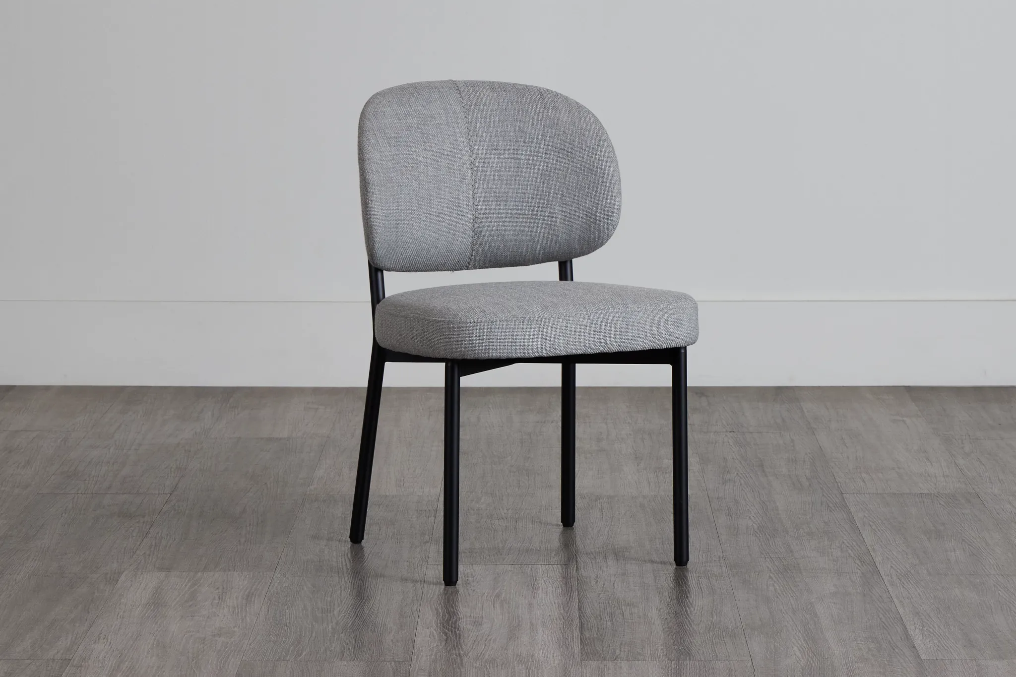 Chicago Light Gray Upholstered Side Chair