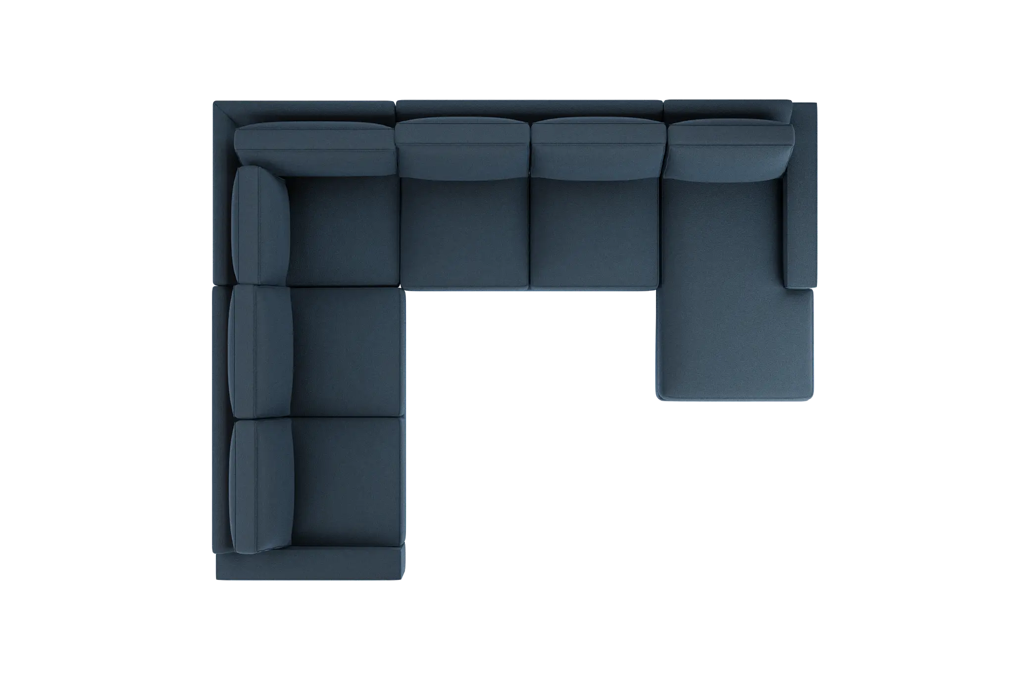 Edgewater Elite Blue Medium Right Chaise Sectional Edgewater Elite Blue Medium Right Chaise Sectional