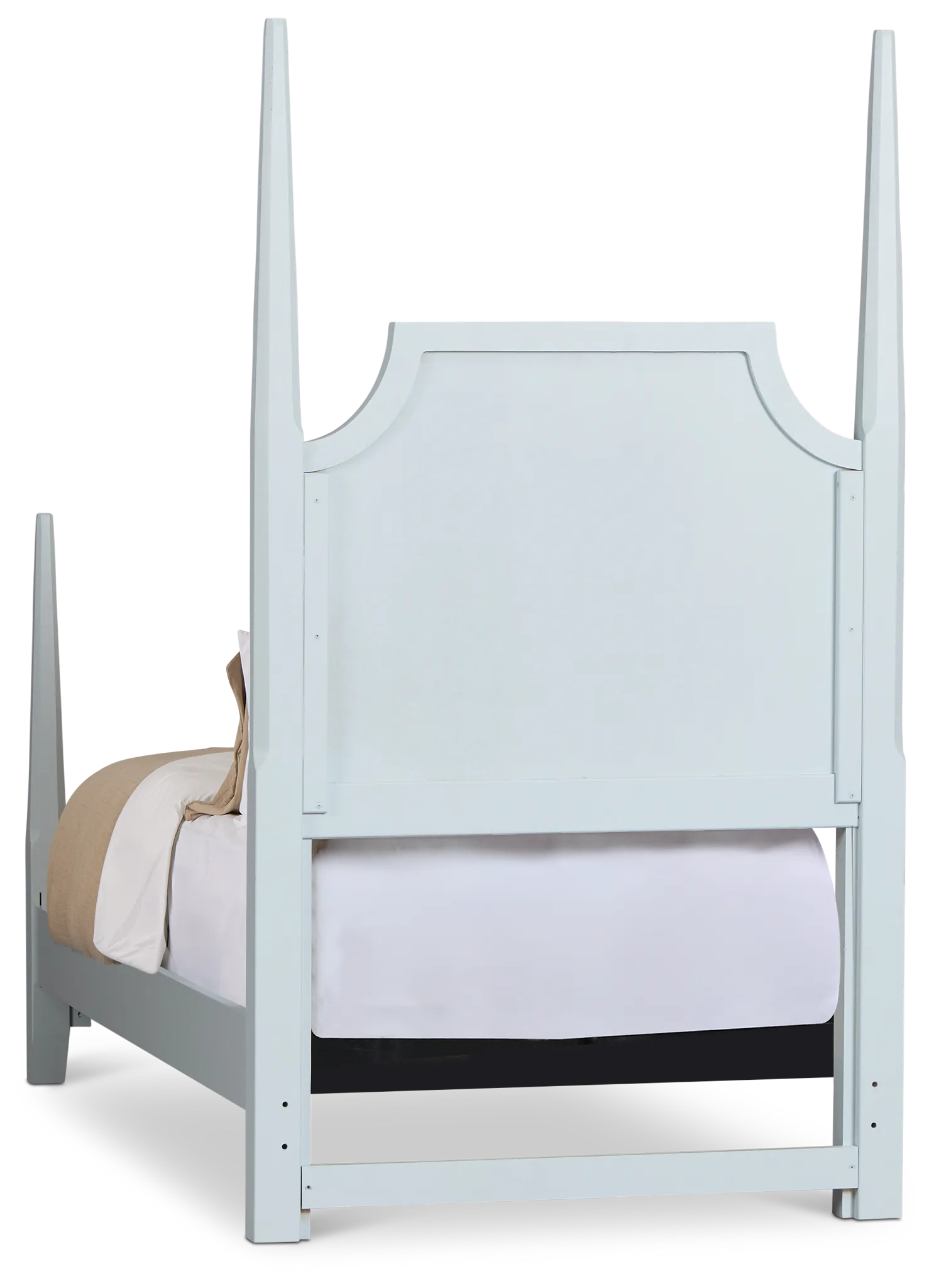 Carolina Light Blue Poster Bed
