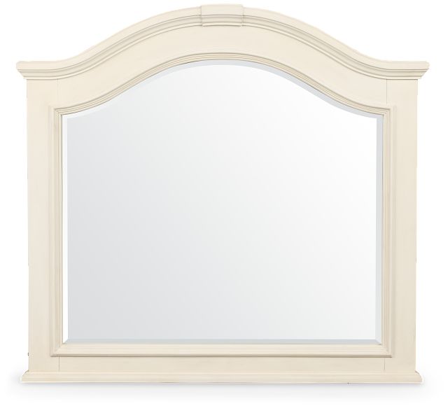 Savannah2 Ivory Arched Mirror