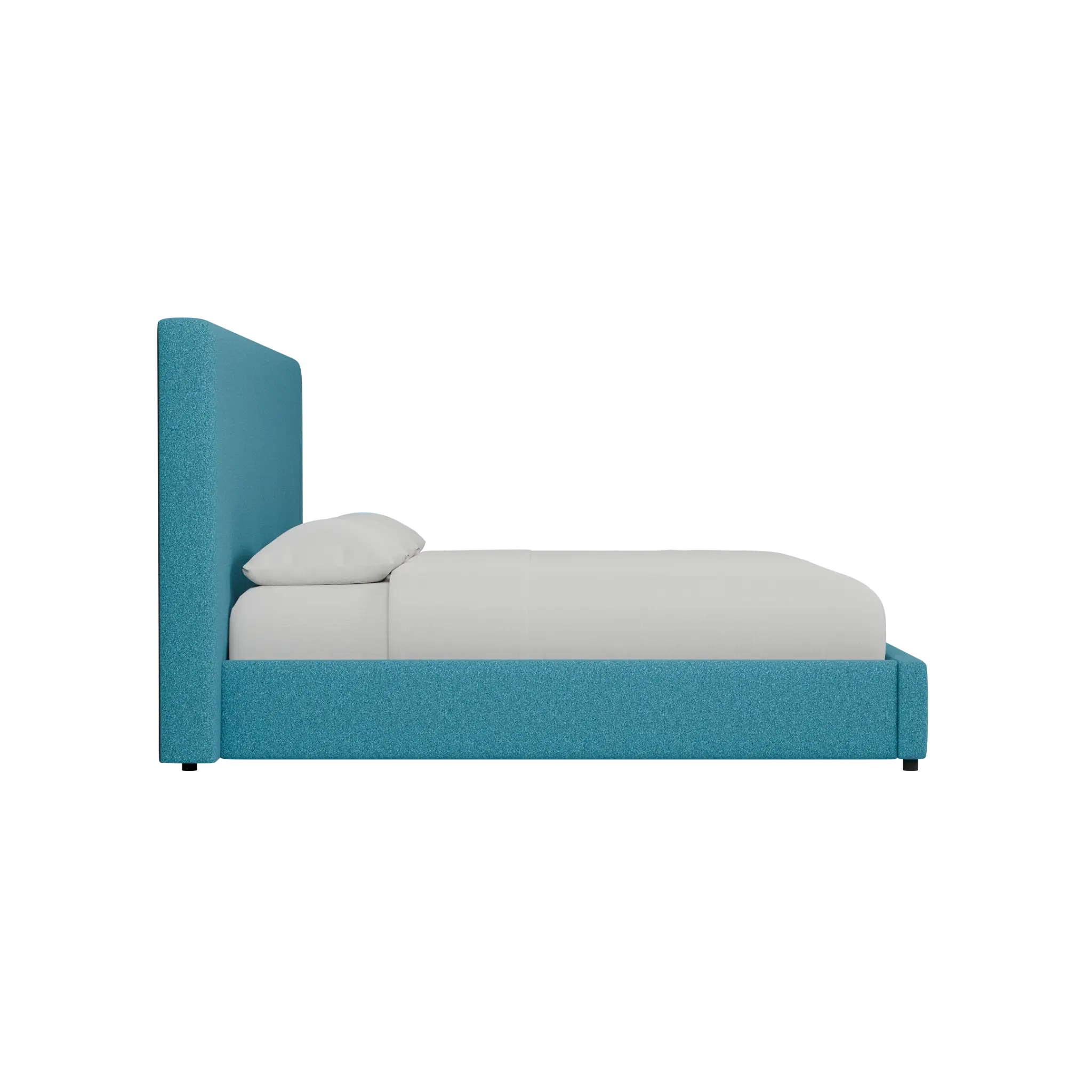 Grayton Elite Teal 54" Upholstered Platform Bed Grayton Elite Teal 54" Upholstered Platform Bed
