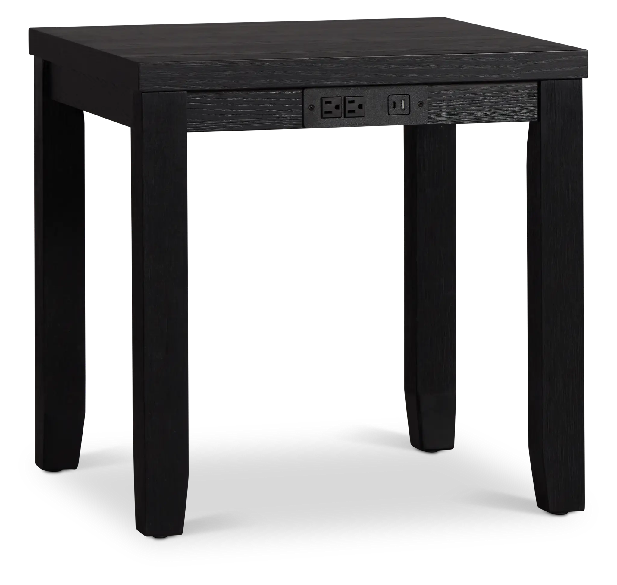 Alden Black Square End Table Alden Black Square End Table