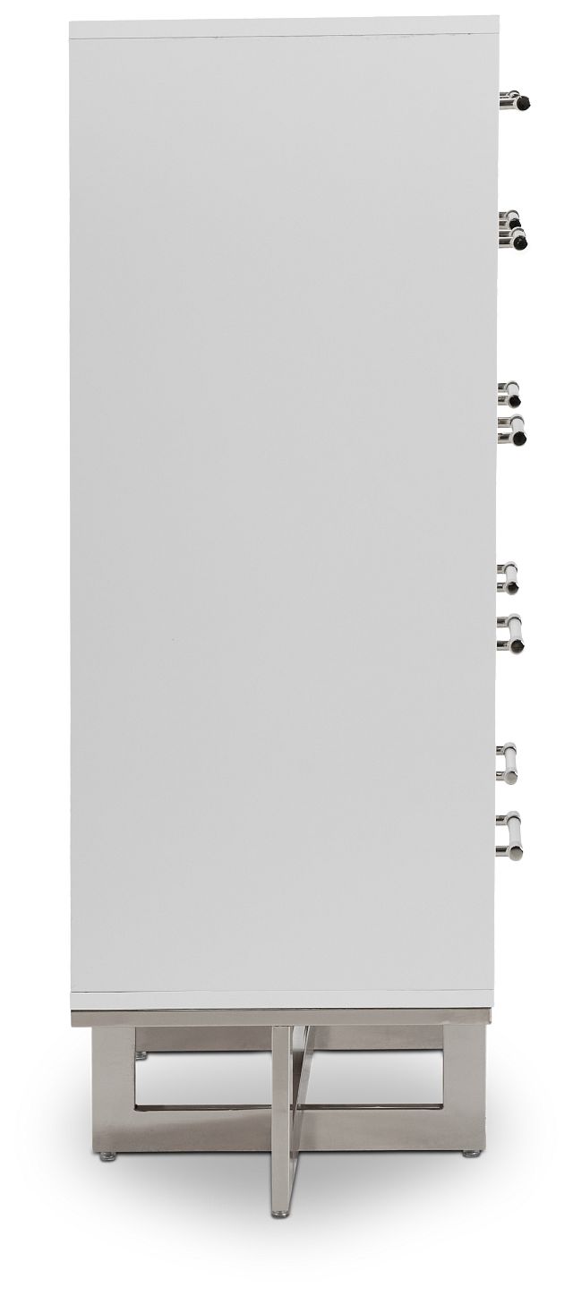 Cortina White Large Drawer Chest (5)