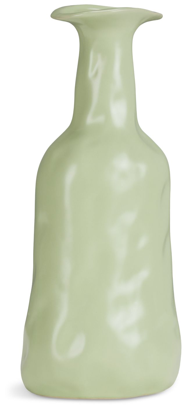 Sagaria Light Green Medium Vase